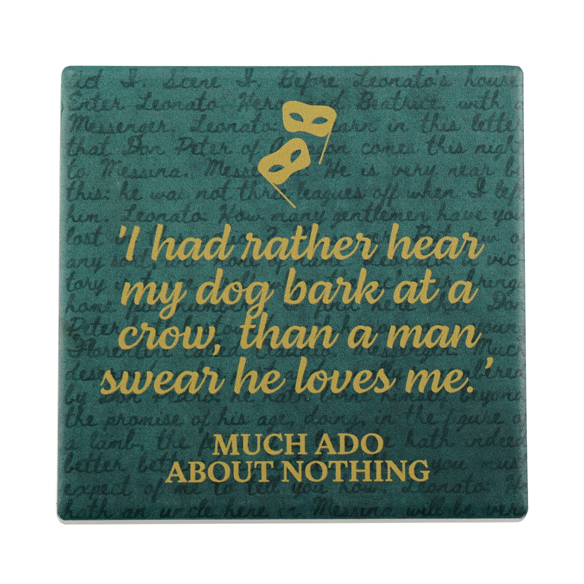 COASTER SINGLE CERAMIC SHAKESPEARE