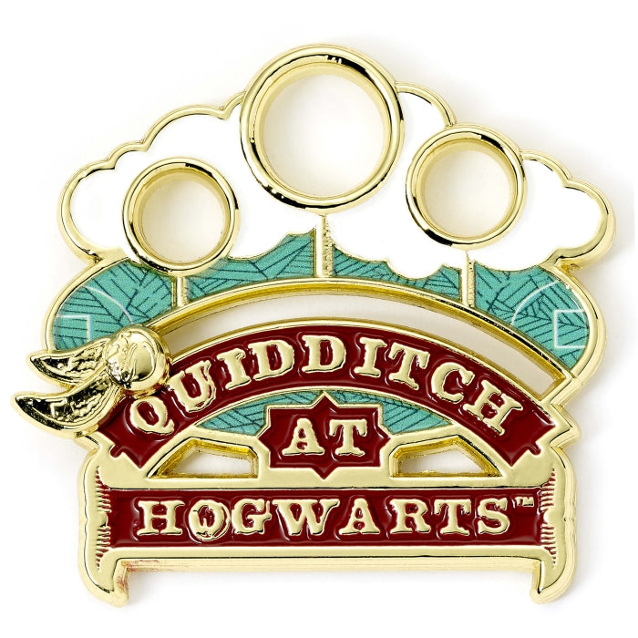 HARRY POTTER GOLDEN SNITCH SLIDING PIN BADGE
