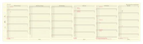 FILOFAX REFILL ÅRSPLAN POCKET 2026