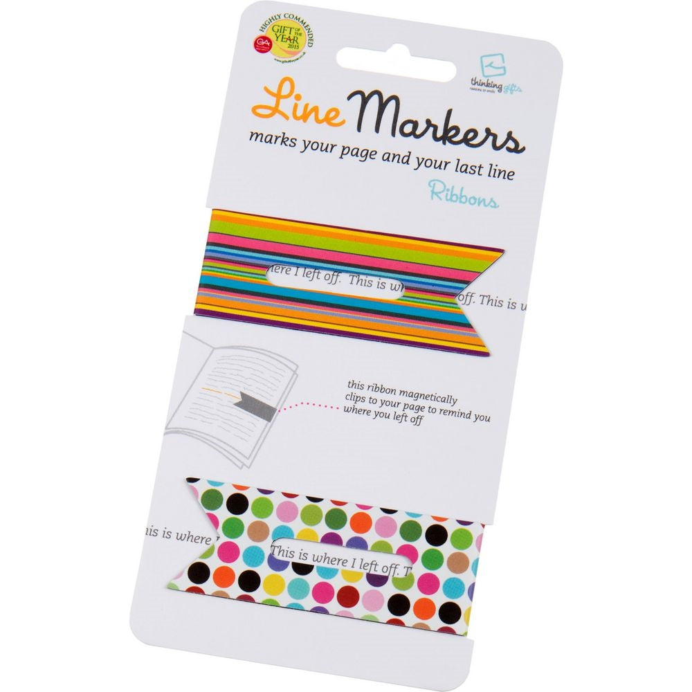 LINEMARKERS BOGMÆRKE RIBBONS