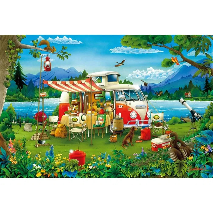 EDUCA CAMPING HOLIDAY 1000 BRIKKER