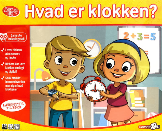 HVAD ER KLOKKEN SPILLET