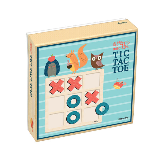 LITTLE WOODIES TIC TAC TOE (KRYDS OG BOLLE)