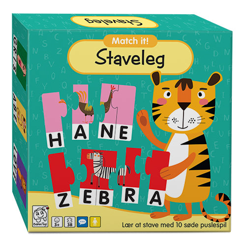 STAVELEG -DYR LÆRINGSSPIL