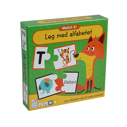 LEG MED ALFABETET