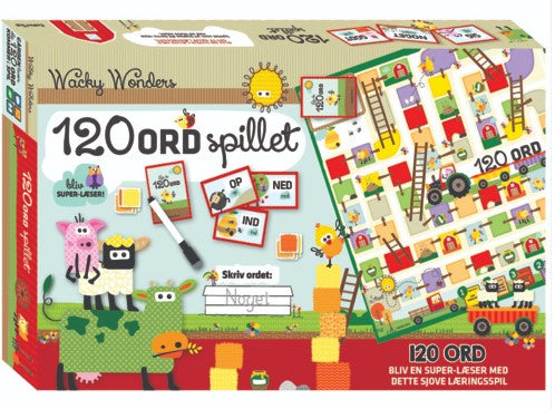 WACKY WONDERS - 120 ORD BRÆTSPIL