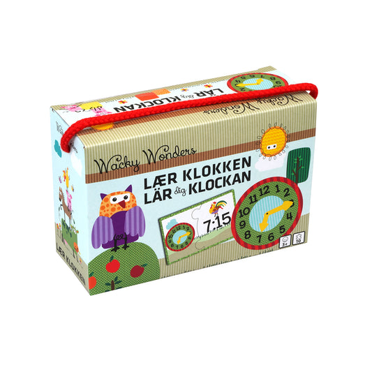 WACKY WONDERS LÆR KLOKKEN SPIL