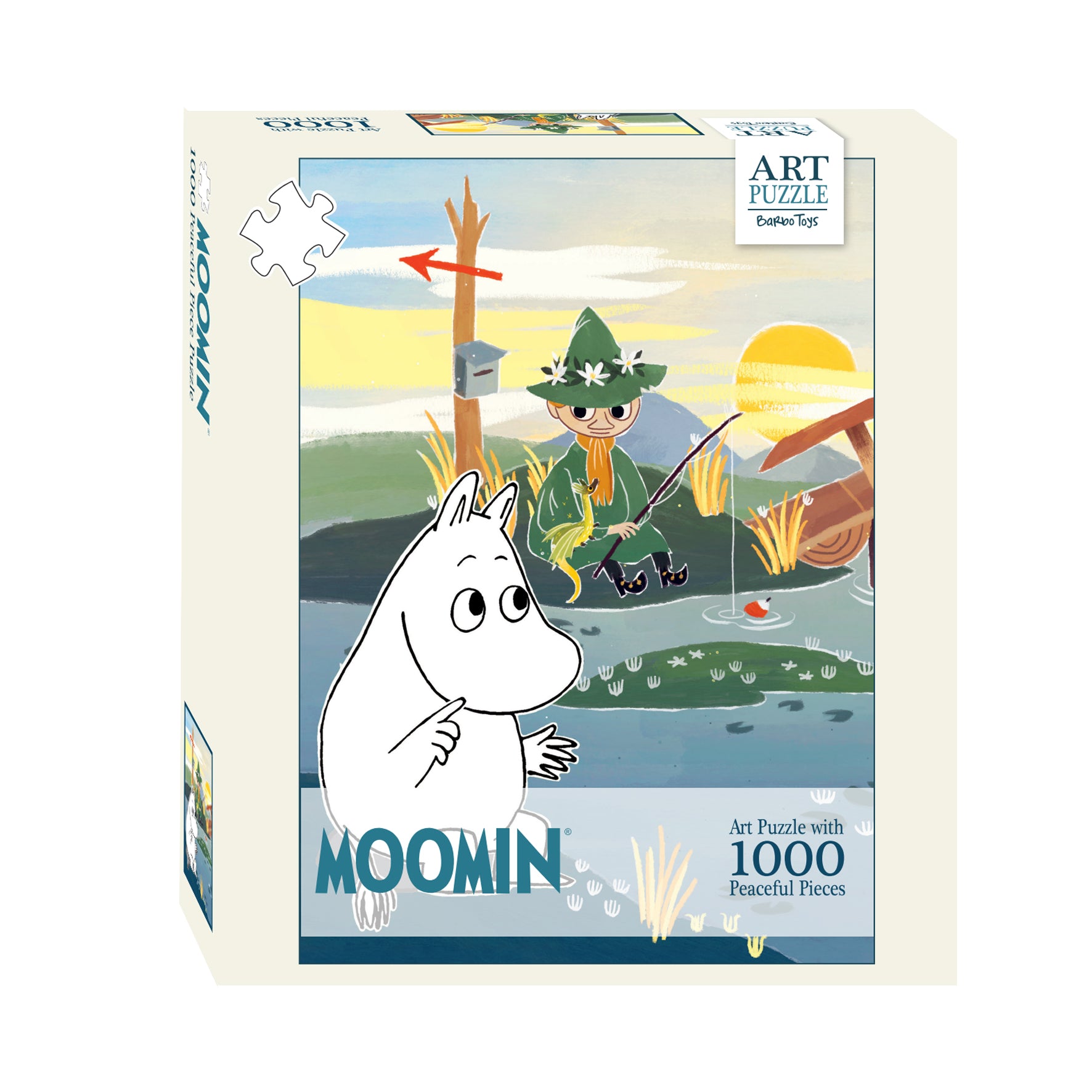 MUMIN PÅ BROEN - MOOMIN ART PUZZLE 1000 BR