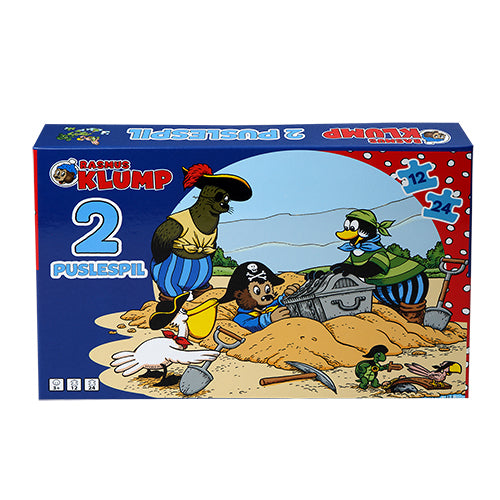 RASMUS KLUMP - SKATTEJAGT 2-PUSLESPIL