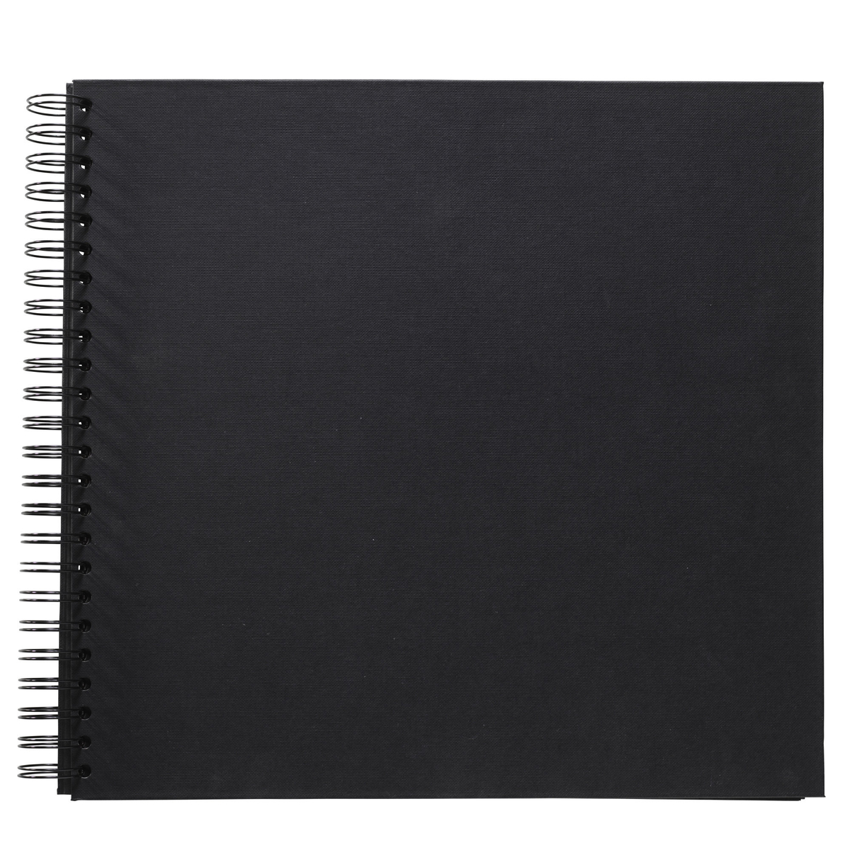 FOTOALBUM SORT SCRAPBOG 20 SORTE SIDER 30X30