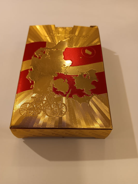 GOLD PLAYING CARD