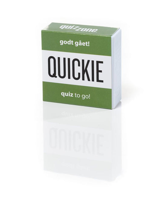 QUIZZONE QUICKIE - GODT GÅET!