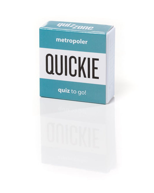 QUIZZONE QUICKIE - METROPOLER