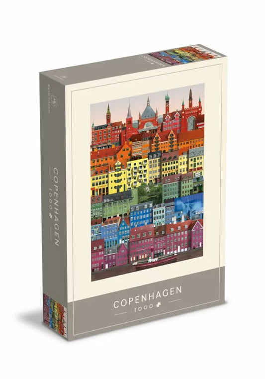 MARTIN SCHWARTZ COPENHAGEN RAINBOW 1000 BRIKKER