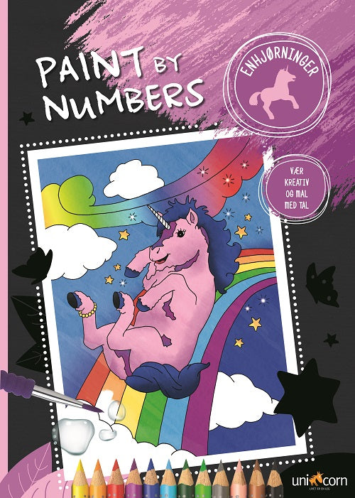 PAINT BY NUMBER - ENHJØRNINGER