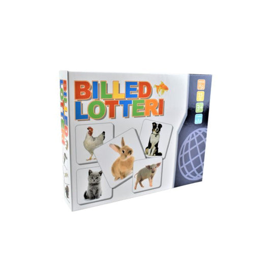 BILLEDLOTTERI M/DYR 3+