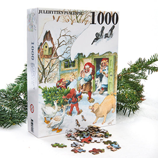 PUSLESPIL 1000 BRIKKER VILHELM HANSEN