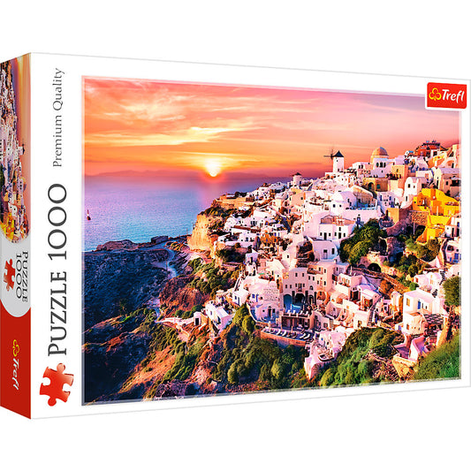 TREFL SUNSET OVER SANTORINI 1000 BRIKKER