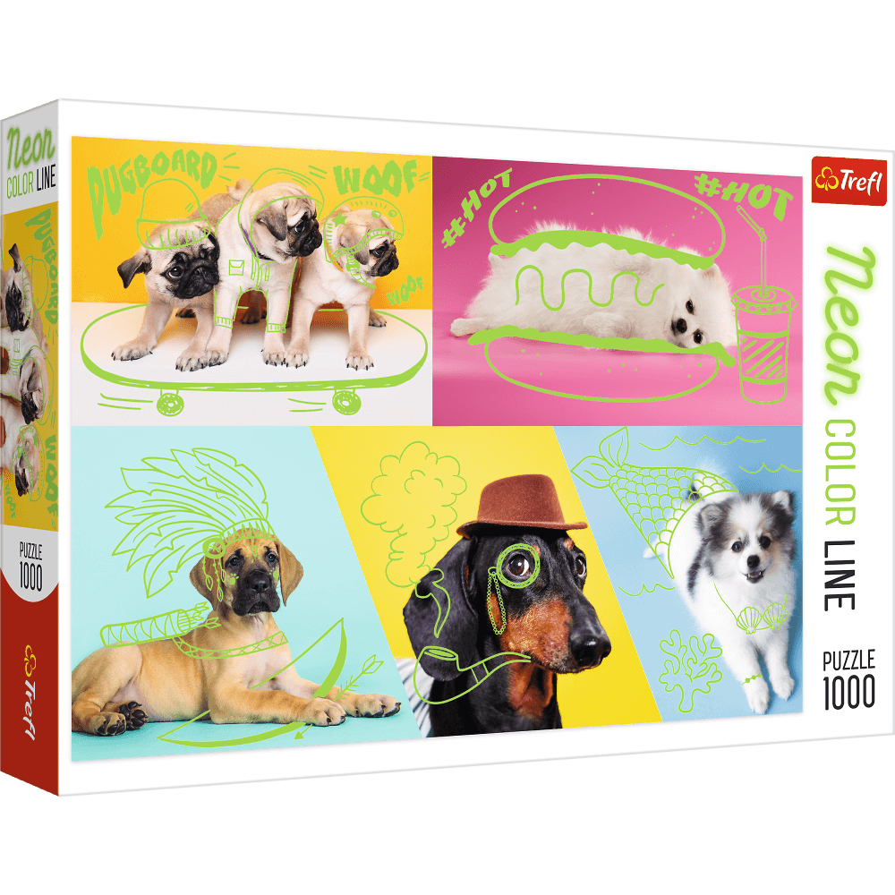 FAR OUT DOGS 1000 BRIKKER