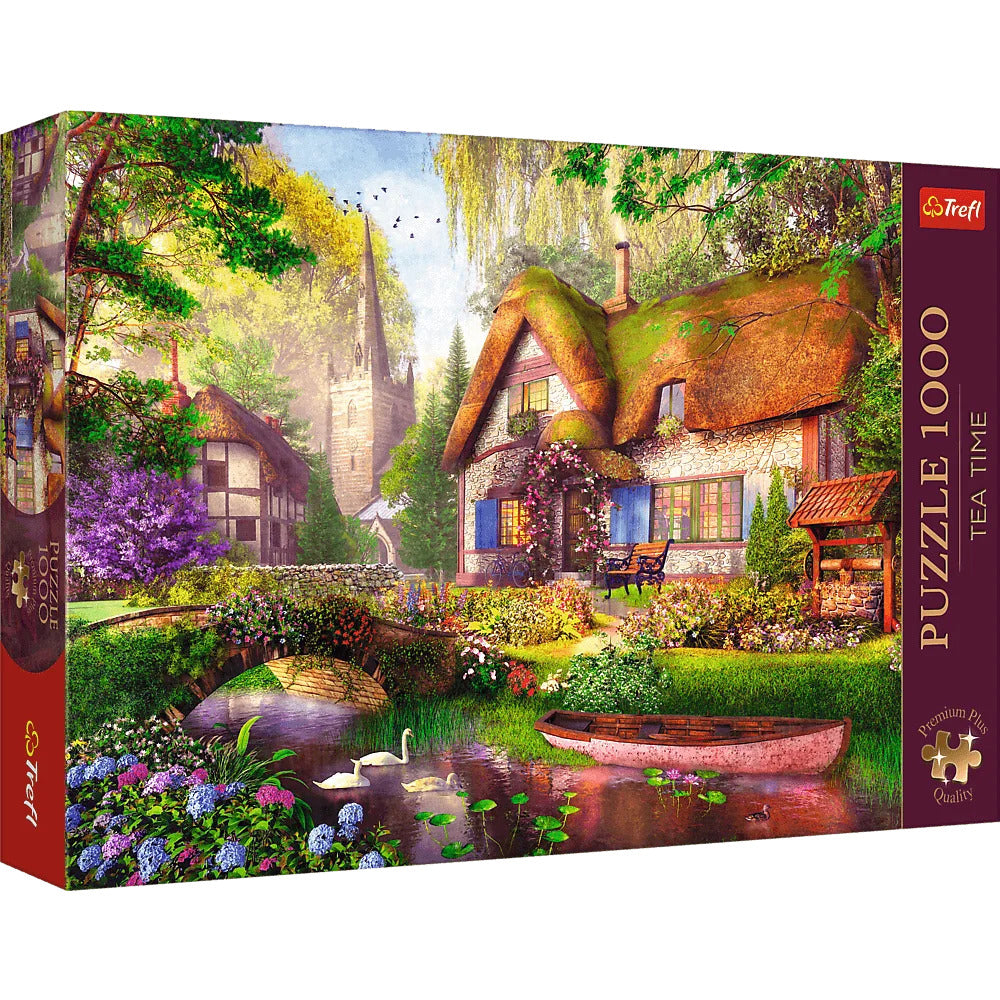TEA TIME THE WOODLAND COTTAGE 1000 BRIKKER