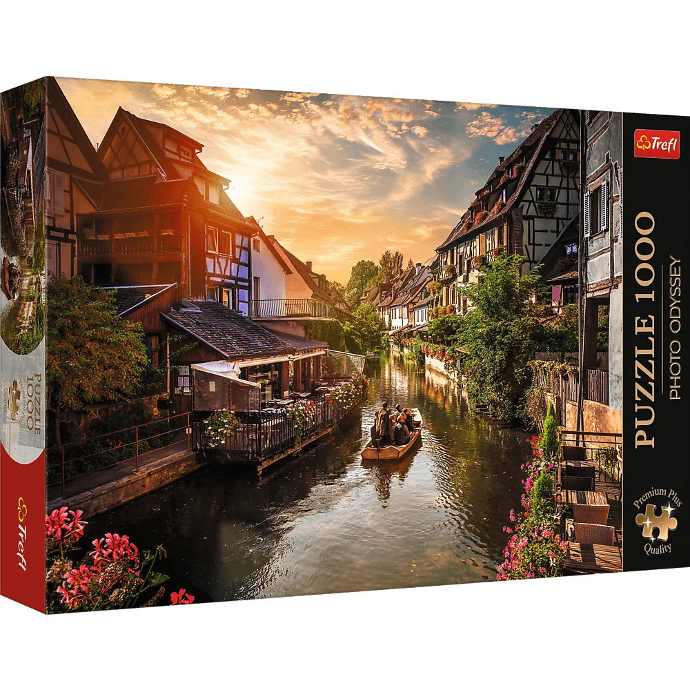 LITTLE VENICE IN COLMAR, FRANCE 1000 BRIKKER