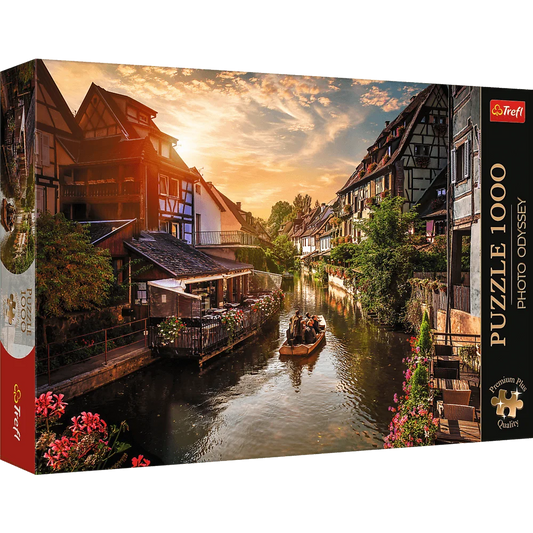 LITTLE VENICE IN COLMAR, FRANCE 1000 BRIKKER
