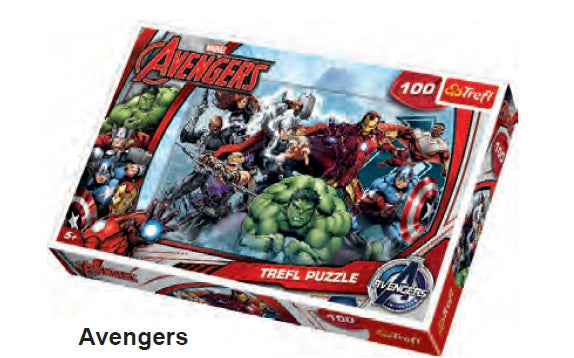 TREFL THE AVENGERS 100 BRIKKER
