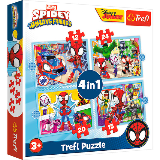 MARVEL SPIDEY 4 I 1 12, 15, 20 & 24 BRIKKER