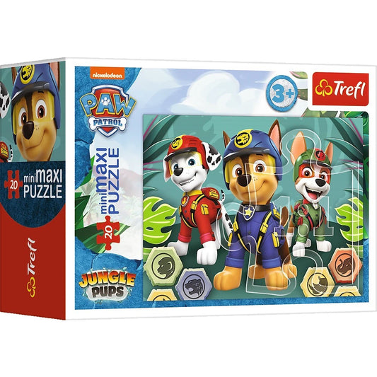 PAW PATROL MINI PUSLESPIL 20 BRIKKER