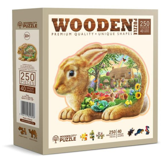 GARDEN BUNNY TRÆPUSLESPIL 250 BRIKKER