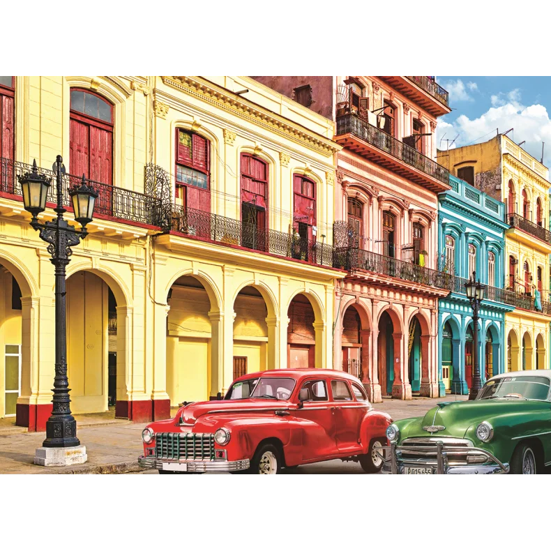 EUROGRAPHICS HAVANA CUBA 1000 BRIKKER