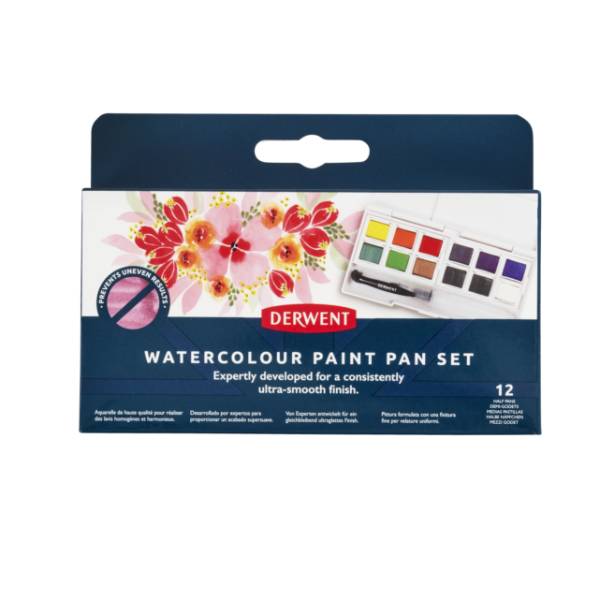 DERWENT WATERCOLOUR PAINT PAN