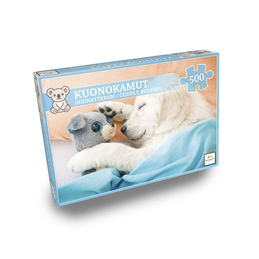 NORDIC QUALITY PUZZLES - CUDDLE BUDDIES 500 BRIKKE