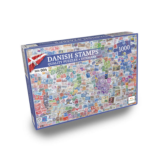 DANISH STAMPS 1000 BRIKKER
