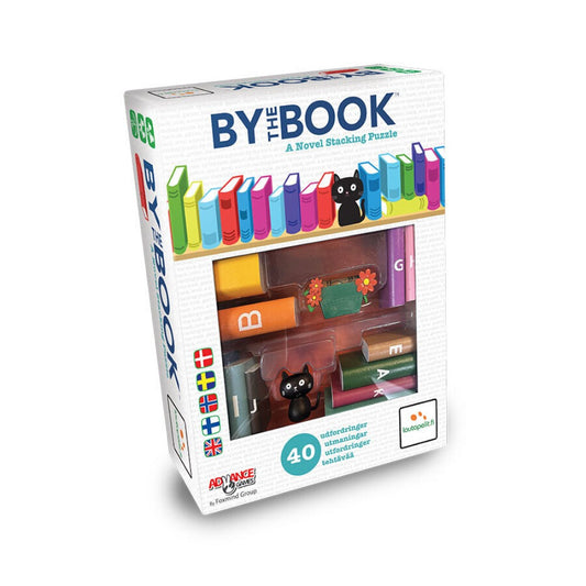 BY THE BOOK - STACKING PUZZLE, 3D MINDGAME