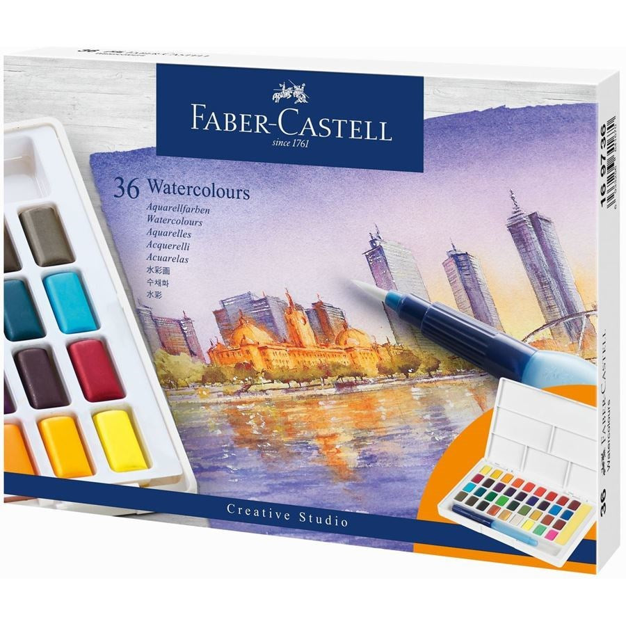 FABER WATERCOLOUR 36 STK. PALETTE