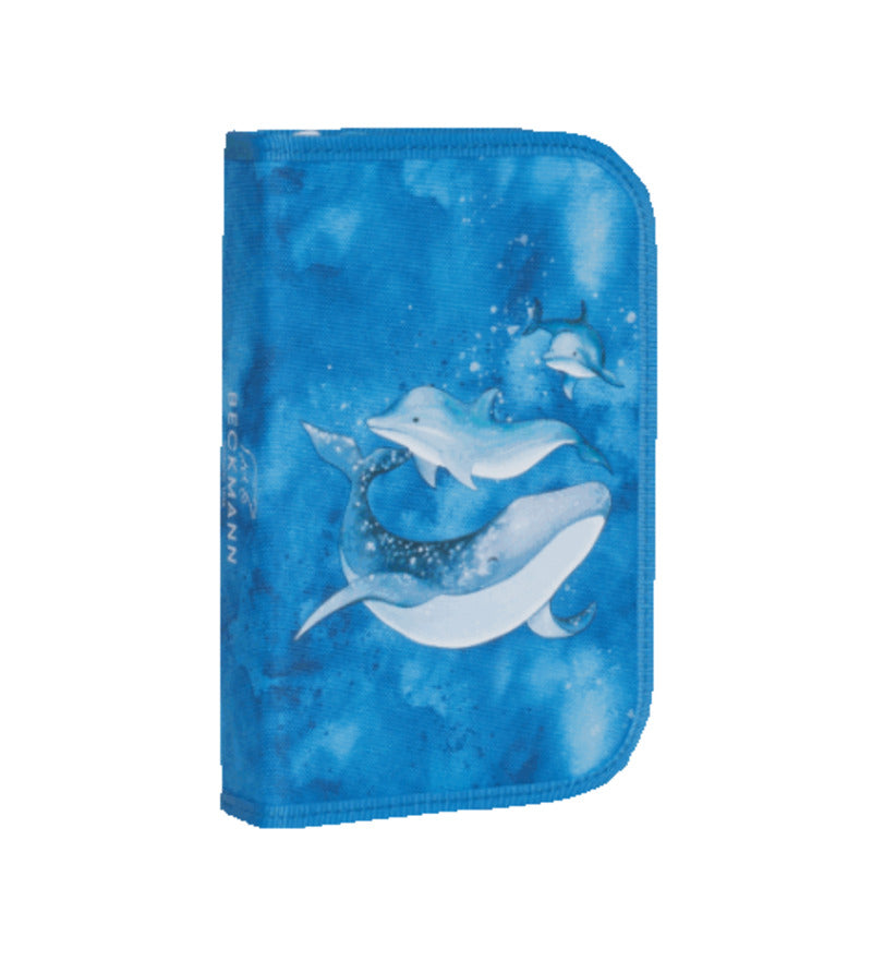 SINGLE SECTION PENCIL CASE OCEAN