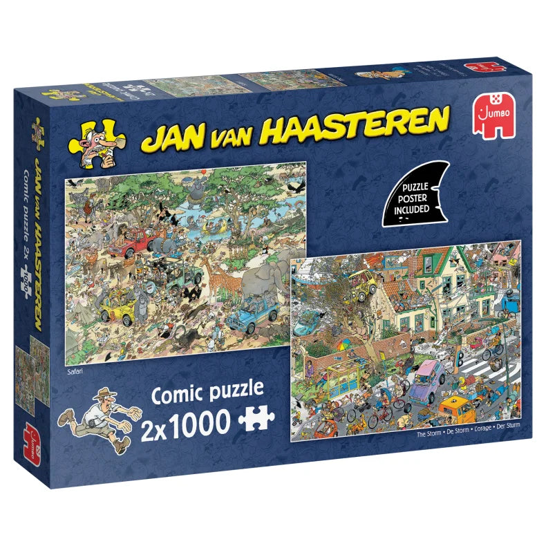 JAN VAN HAASTEREN SAFARI & STORM 2X1000 BRIKKER