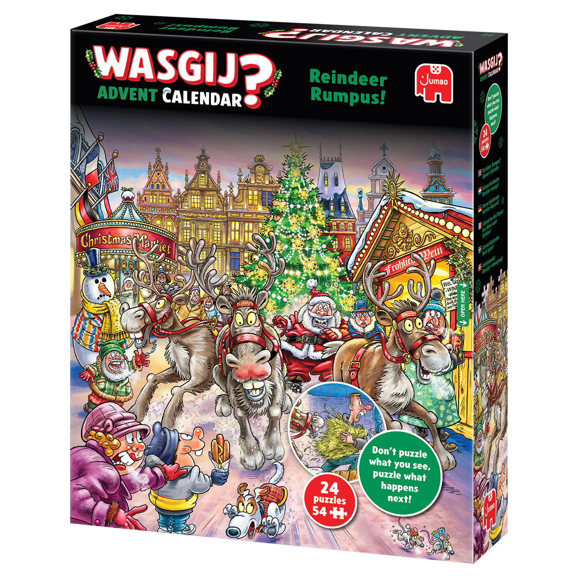WASGIJ ADVENT CALENDAR REINDEER RUMPUS!