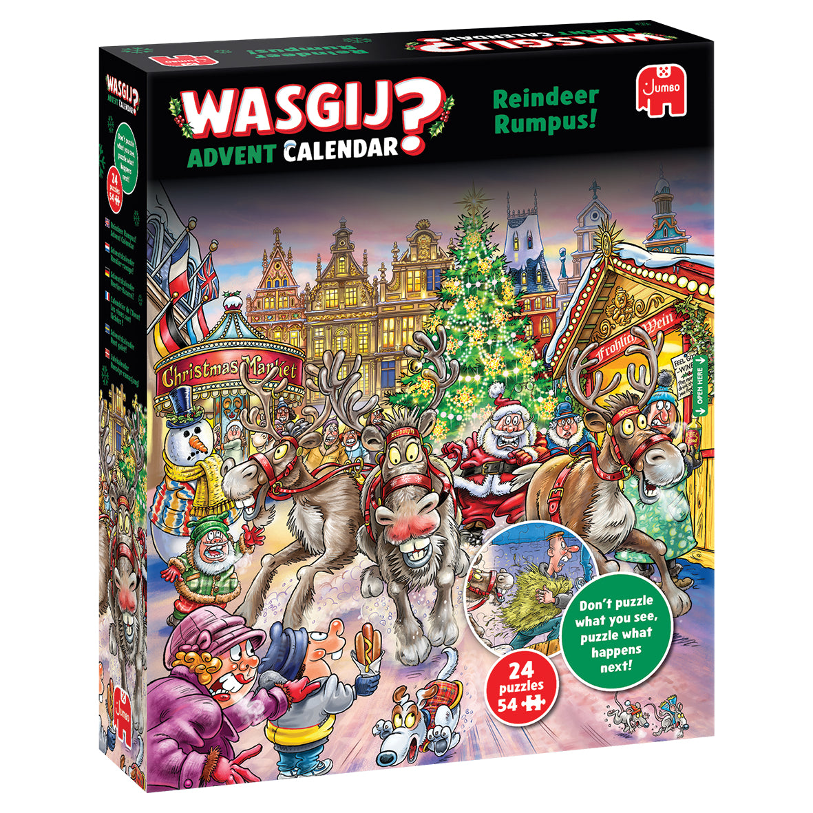 WASGIJ ADVENT CALENDAR REINDEER RUMPUS!