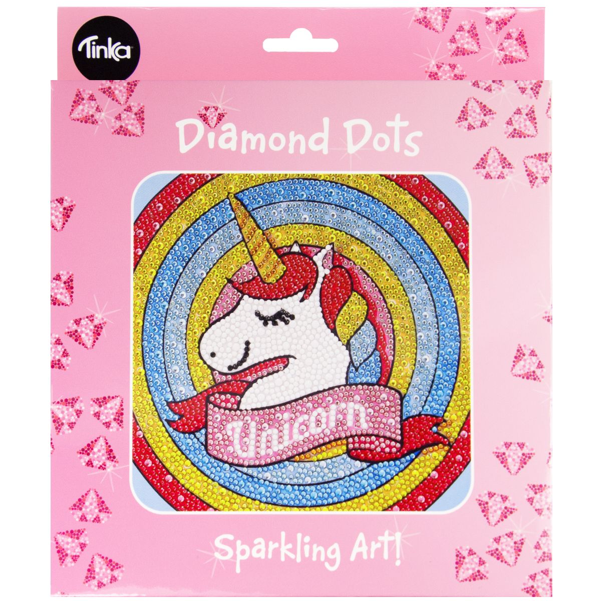 UNICORN 18X18 DIAMOND DOTS