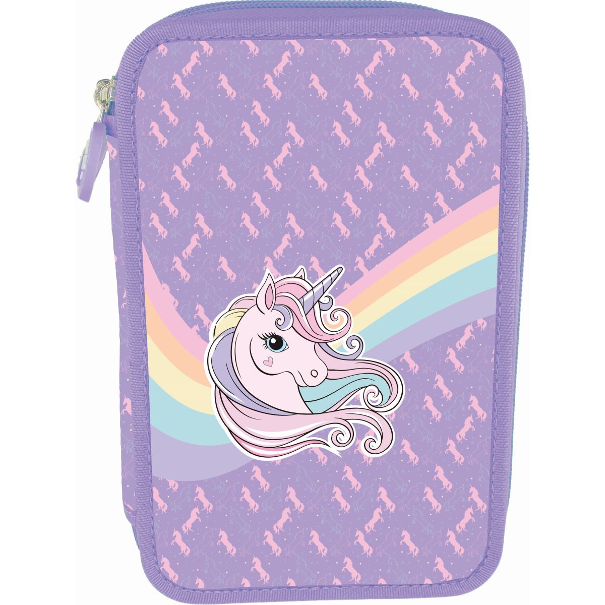 PENALHUS DOBBELT UNICORN LILLA