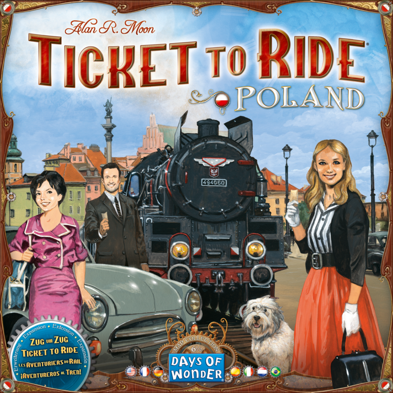 TICKET TO RIDE POLAND (ENGELSK)