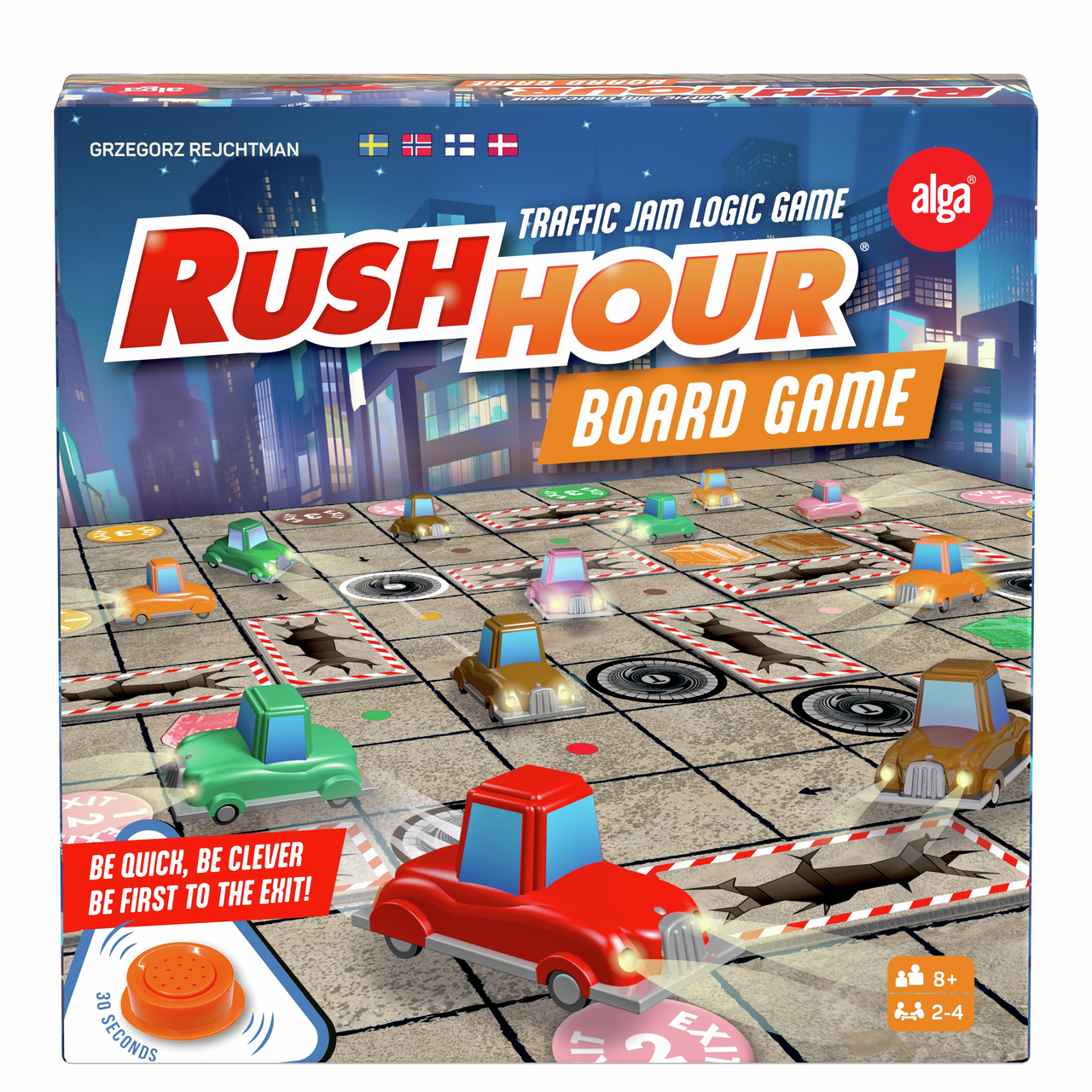 RUSH HOUR THE BOARD GAME NORDIC