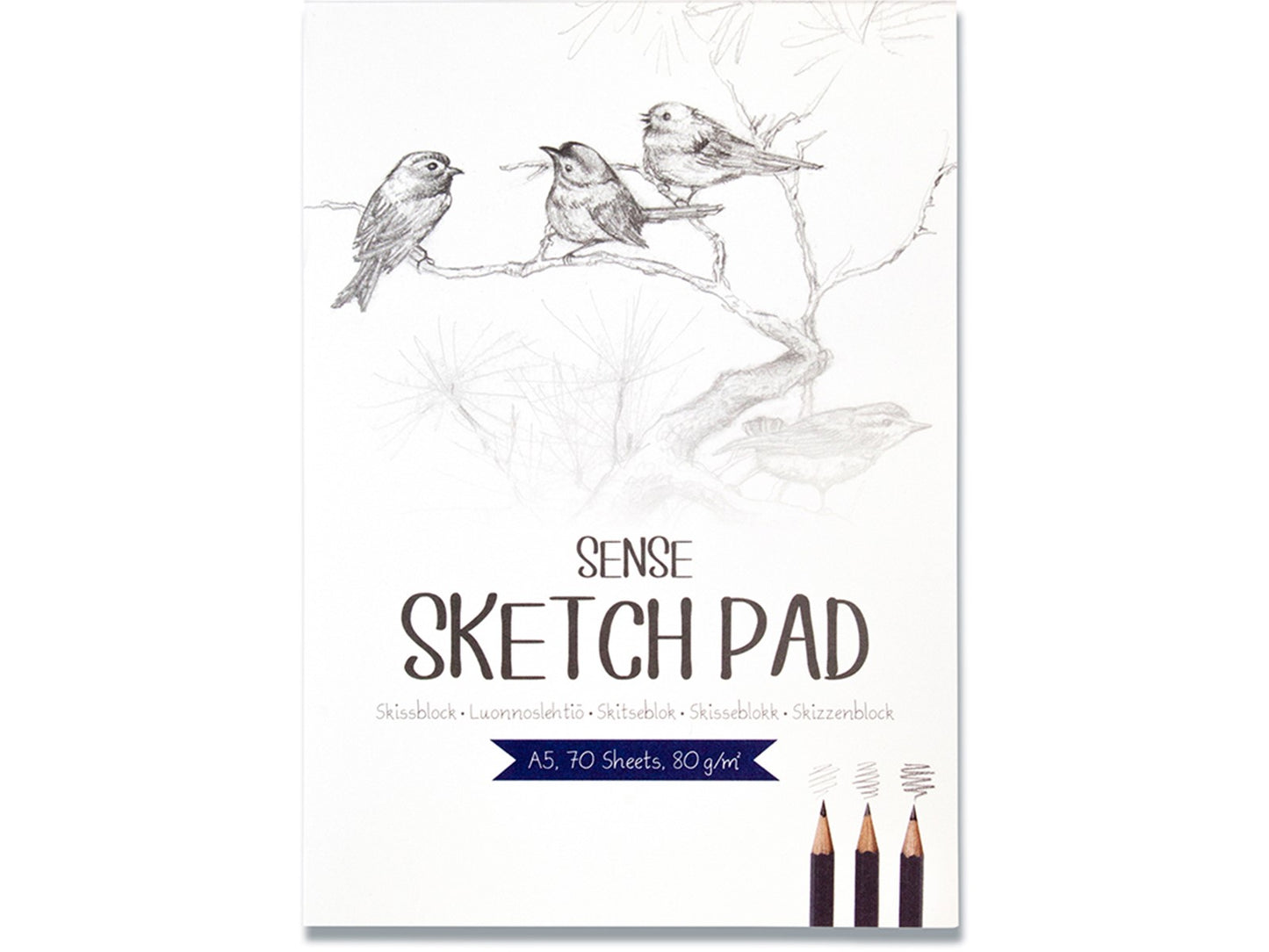 SENSE SKETCH PAD A5 80G