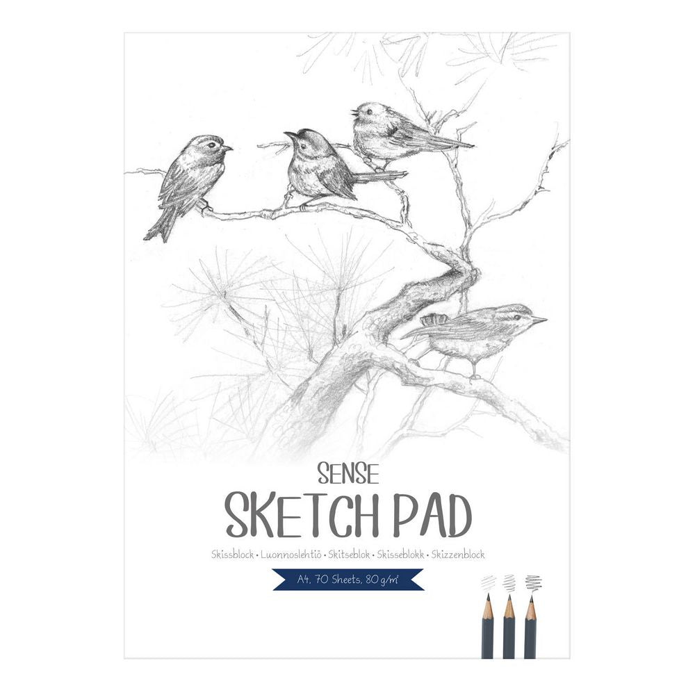 SENSE SKETCH PAD A4 80G