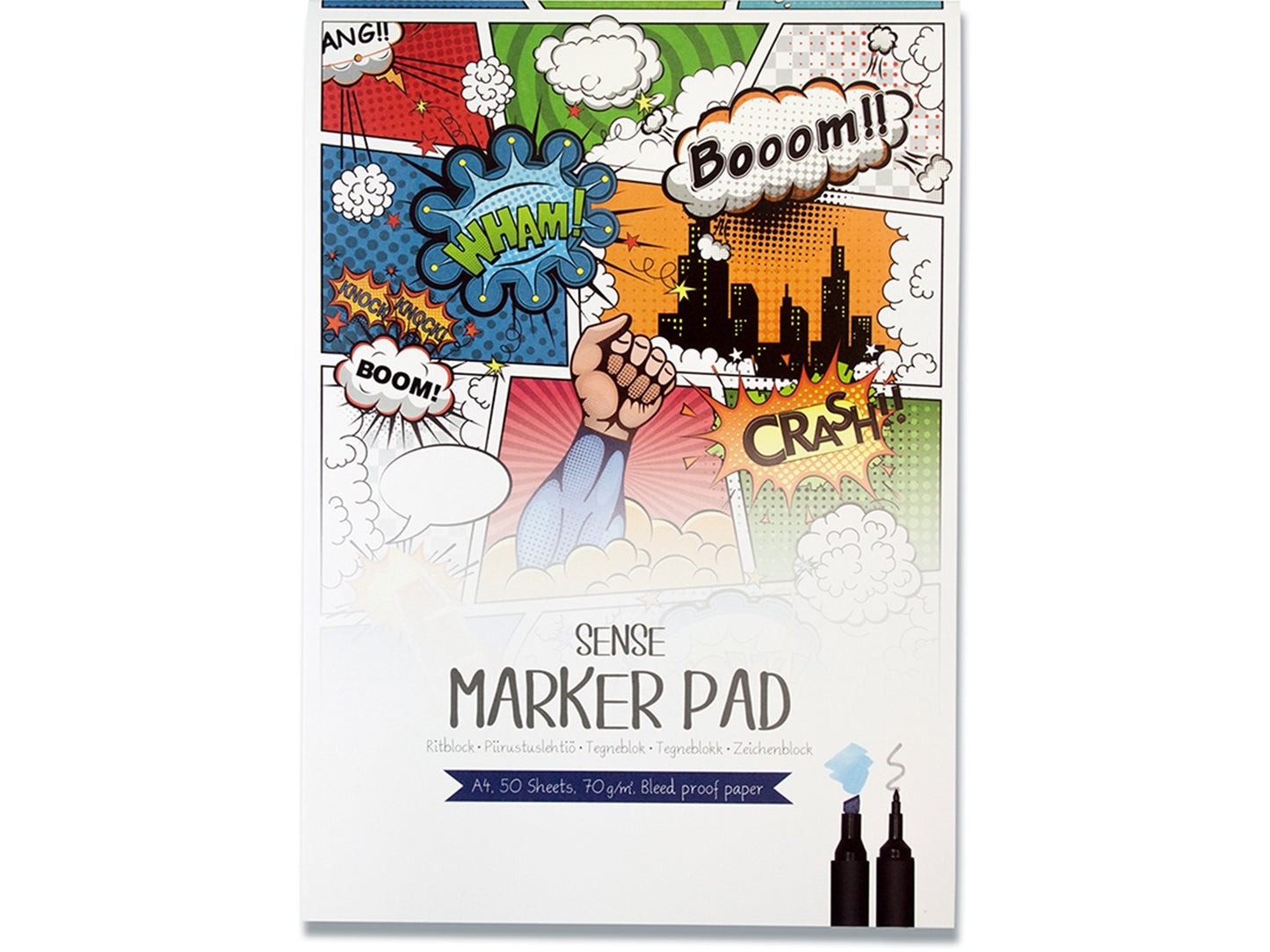 MARKER BLOK SENSE A4 70 G 50 BLADE
