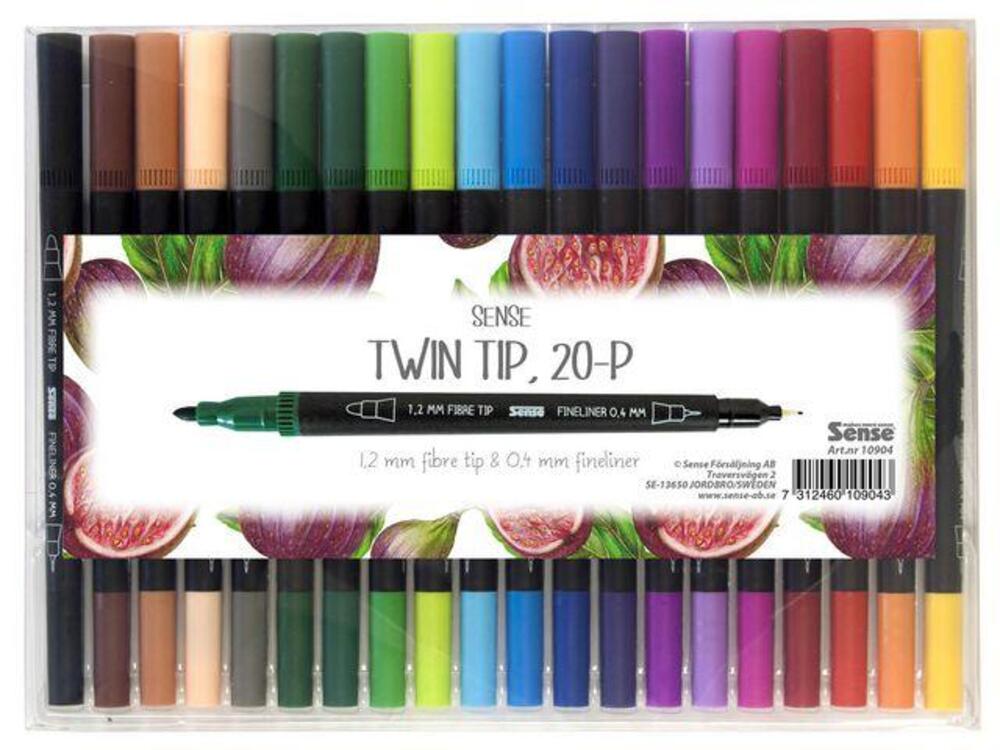 SENSE TWIN TIP TYK/TYND 20 STK