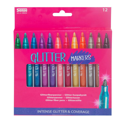SENSE GLITTER TUSSER 12 STK
