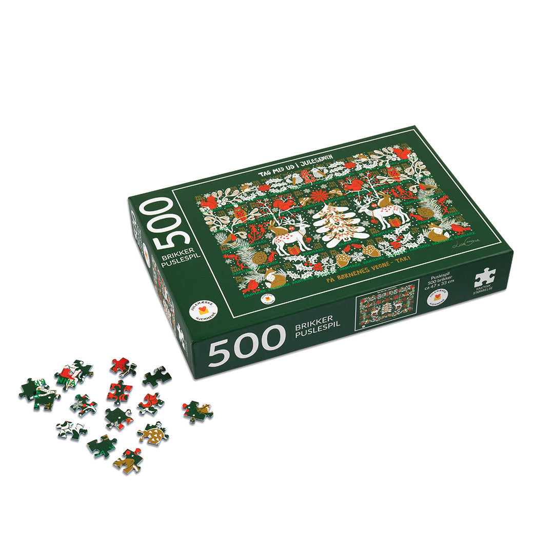 JULEMÆRKEFONDEN 500 BRIKKER